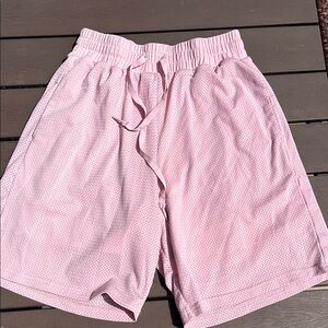 Buff bunny Pink Drawstring Shorts